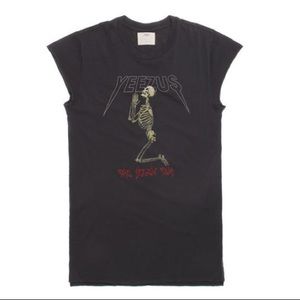 Yeezus tour tshirt dress